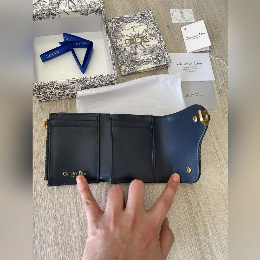 Dior Saddle Lotus Wallet